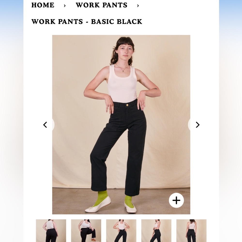 Big Bud Press black work pants